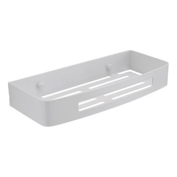 Gedy - Nástěnná police do sprchy SMART 30x12,8 cm bílá