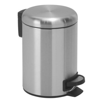 Gedy - Odpadkový koš POTTY 5 l Soft Close kartáčovaná nerez
