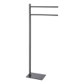 Gedy - Stojan na ručníky TRILLY 83,5 cm metalicky šedá
