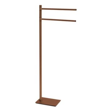 Gedy - Stojan s věšákem na ručníky TRILLY 83,5 cm bronzová