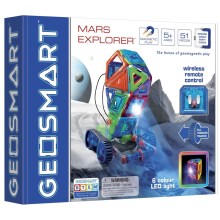 GeoSmart - Magnetická stavebnice Mars Explorer 51 ks