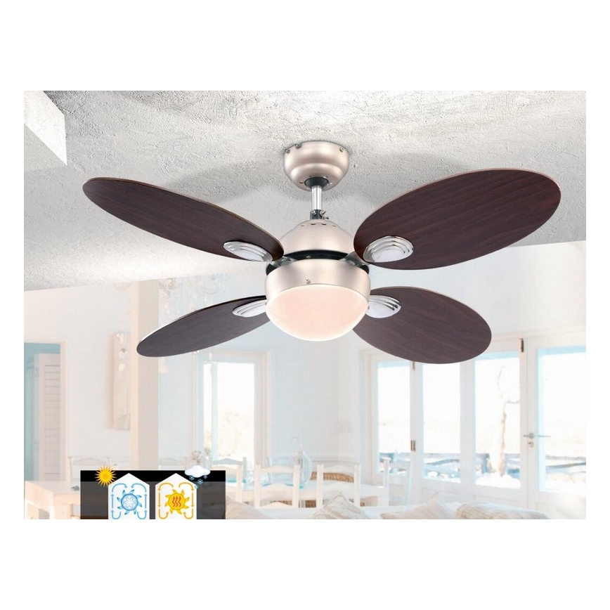 Globo - Stropní ventilátor 1xE14/60W/230V