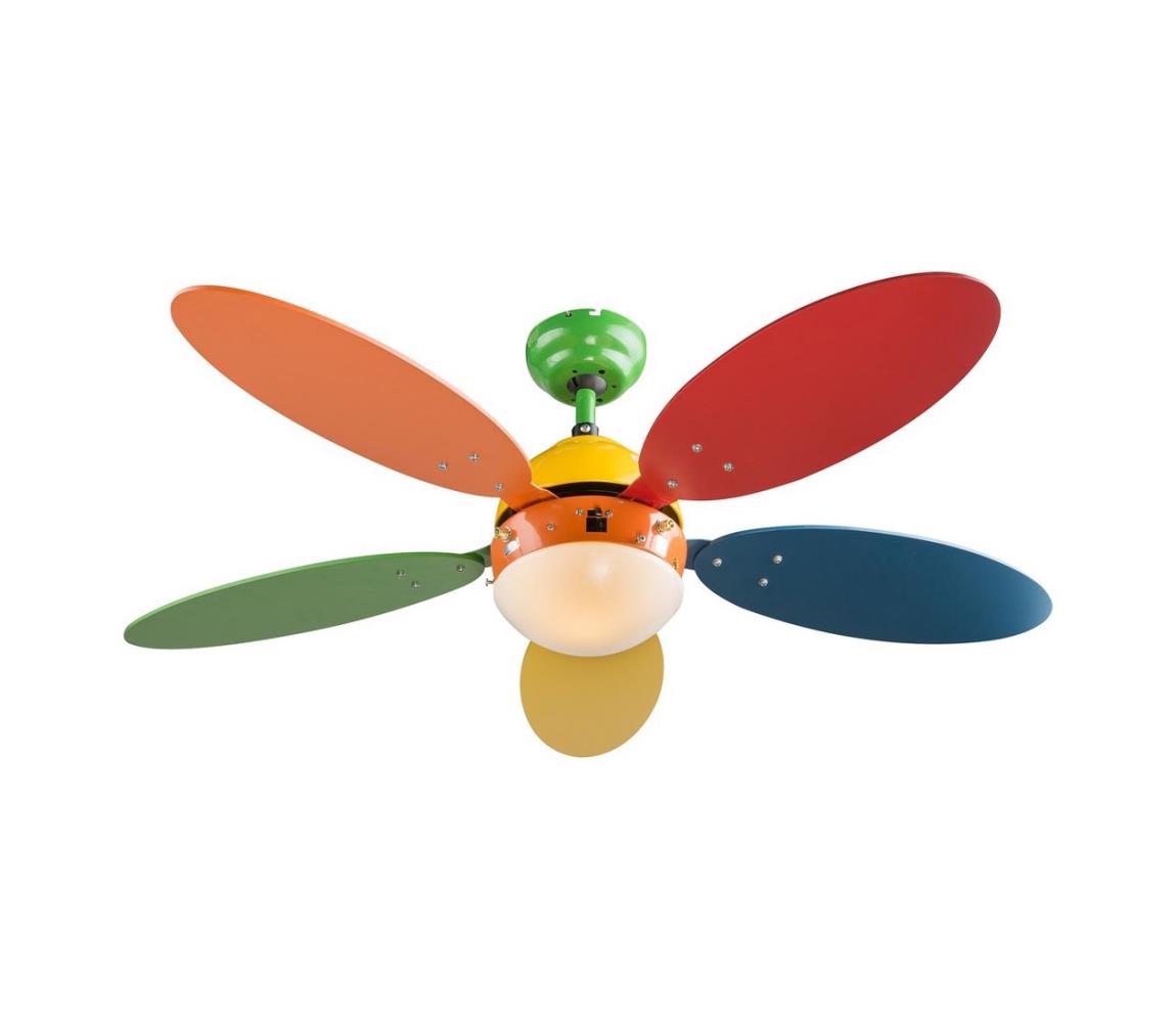 Globo Globo 03180 - Stropní ventilátor WADE 1xE14/60W/230V GL5076