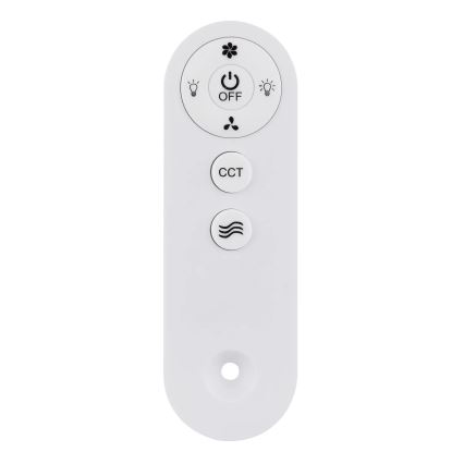 Globo - LED Stmívatelný stropní ventilátor LED/10W/230V 3000-6500K hnědá + dálkové ovládání
