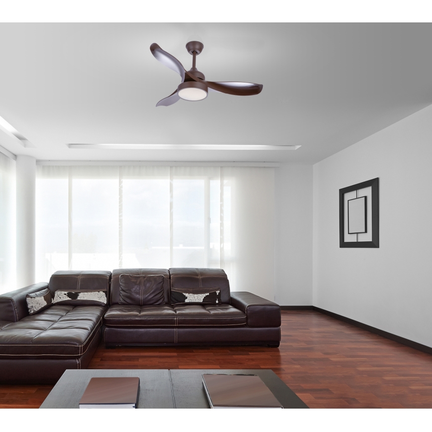 Globo - LED Stropní ventilátor LED/18W/230V + dálkové ovládání