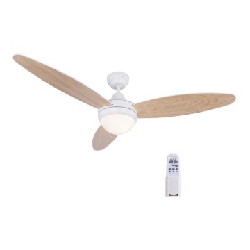 Globo 03612 - Stropní ventilátor CORDULA 2xE14/40W/230V + ovládání