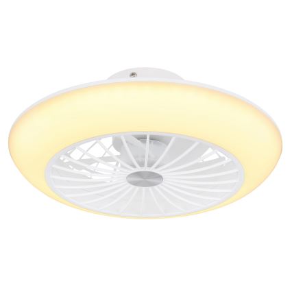 Globo 03632W - LED Stropní svítidlo s ventilátorem LAFEE LED/18W/230V