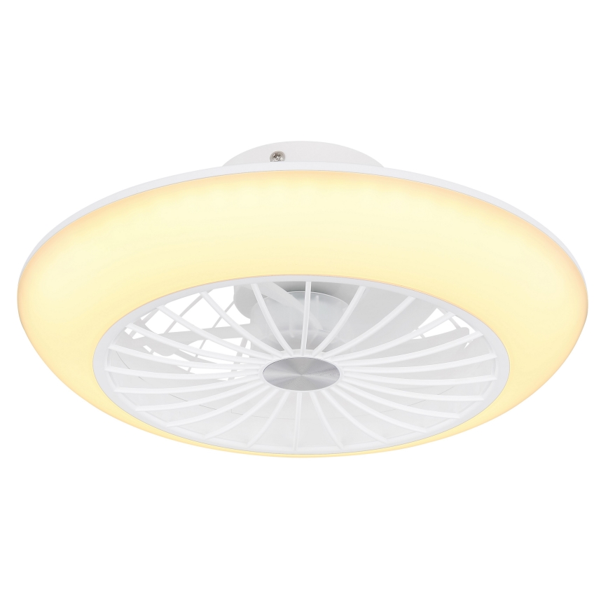 Globo 03632W - LED Stropní svítidlo s ventilátorem LAFEE LED/18W/230V