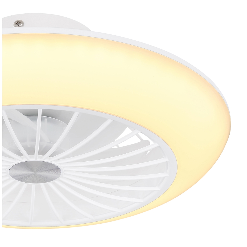 Globo 03632W - LED Stropní svítidlo s ventilátorem LAFEE LED/18W/230V