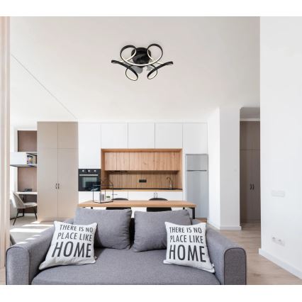 Globo - LED Stmívatelný stropní ventilátor LED/40W/230V 3000-6000K + dálkové ovládání