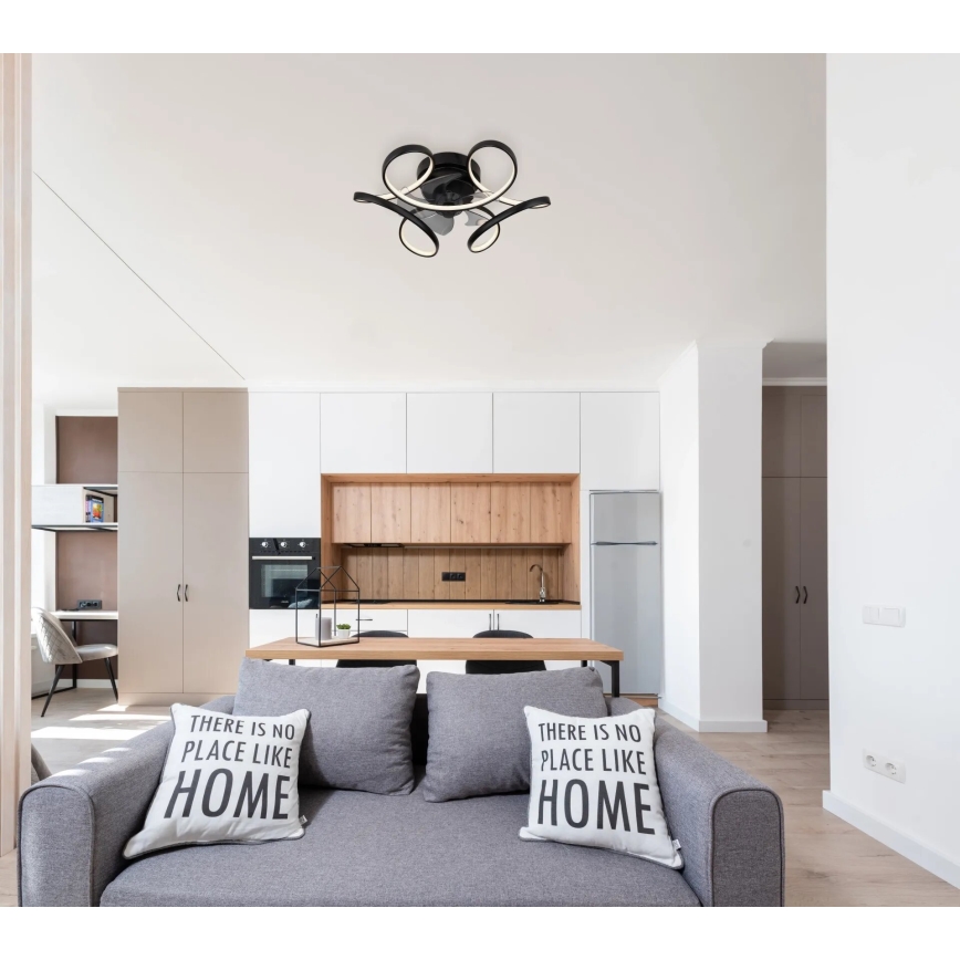 Globo - LED Stmívatelný stropní ventilátor LED/40W/230V 3000-6000K + dálkové ovládání
