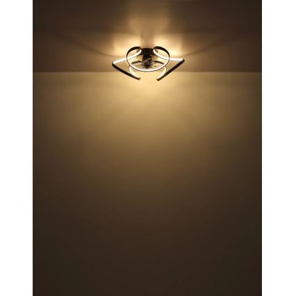 Globo - LED Stmívatelný stropní ventilátor LED/40W/230V 3000-6000K + dálkové ovládání