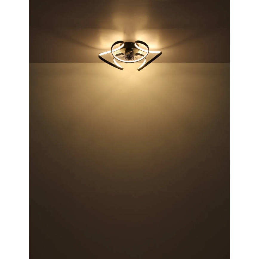Globo - LED Stmívatelný stropní ventilátor LED/40W/230V 3000-6000K + dálkové ovládání