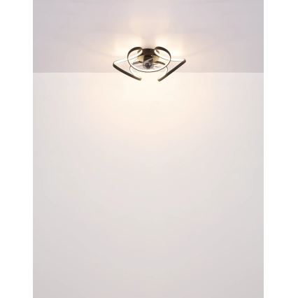 Globo - LED Stmívatelný stropní ventilátor LED/40W/230V 3000-6000K + dálkové ovládání