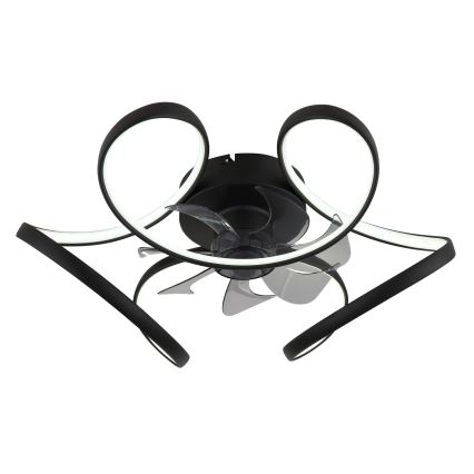 Globo - LED Stmívatelný stropní ventilátor LED/40W/230V 3000-6000K + dálkové ovládání