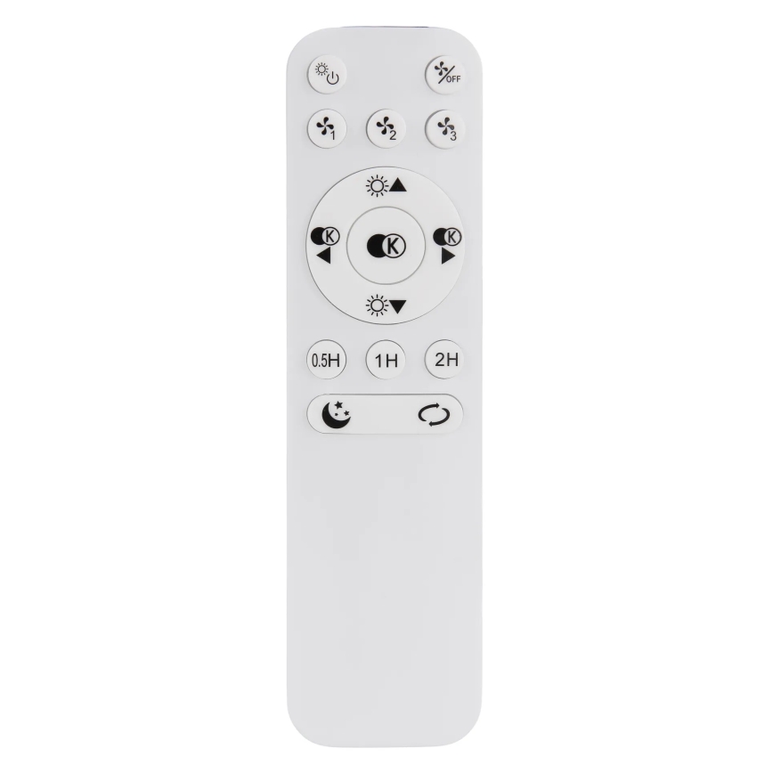 Globo - LED Stmívatelný stropní ventilátor LED/40W/230V 3000-6000K + dálkové ovládání