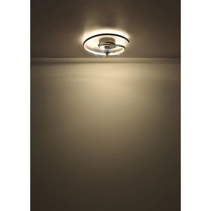 Globo - LED Stmívatelný stropní ventilátor LED/30W/230V 2700-6500K + dálkové ovládání