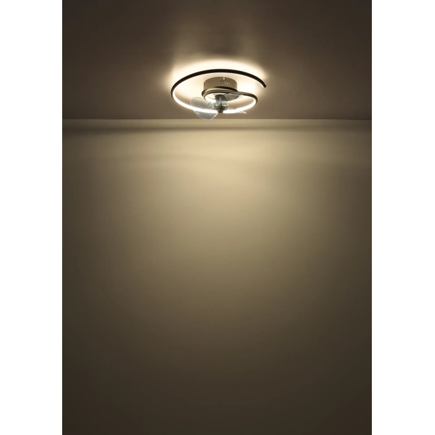 Globo - LED Stmívatelný stropní ventilátor LED/30W/230V 2700-6500K + dálkové ovládání