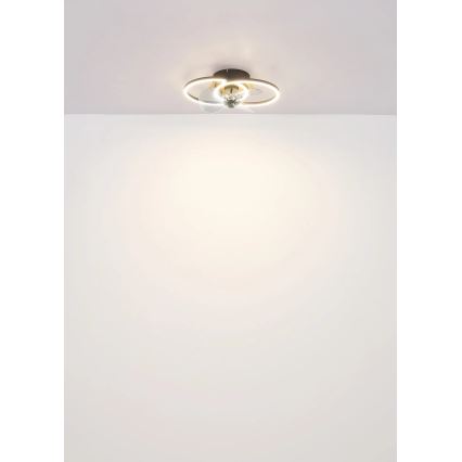 Globo - LED Stmívatelný stropní ventilátor LED/24W/230V 2700-6500K + dálkové ovládání