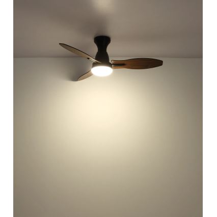 Globo - LED Stmívatelný stropní ventilátor LED/22W/230V 3000/4500/6000K + dálkové ovládání
