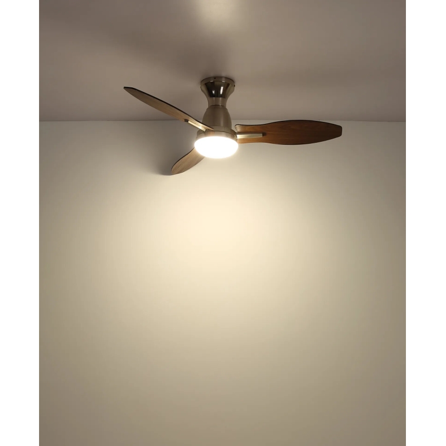 Globo - LED Stmívatelný stropní ventilátor LED/22W/230V 3000/4500/6000K + dálkové ovládání