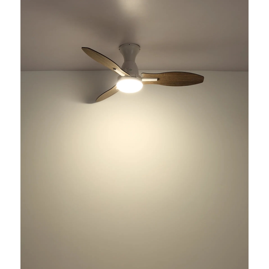 Globo - LED Stmívatelný stropní ventilátor LED/22W/230V 3000/4500/6000K + dálkové ovládání