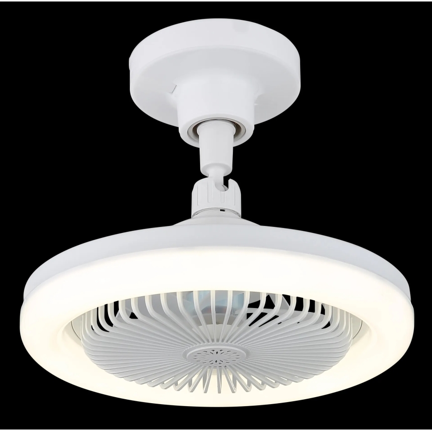 Globo - LED Stmívatelný stropní ventilátor LED/20W/230V 3000-6500K bílá + dálkové ovládání
