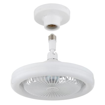 Globo - LED Stmívatelný stropní ventilátor LED/20W/230V 3000-6500K bílá + dálkové ovládání
