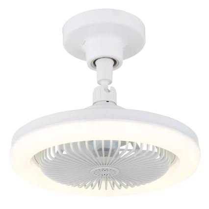 Globo - LED Stmívatelný stropní ventilátor LED/20W/230V 3000-6500K bílá + dálkové ovládání