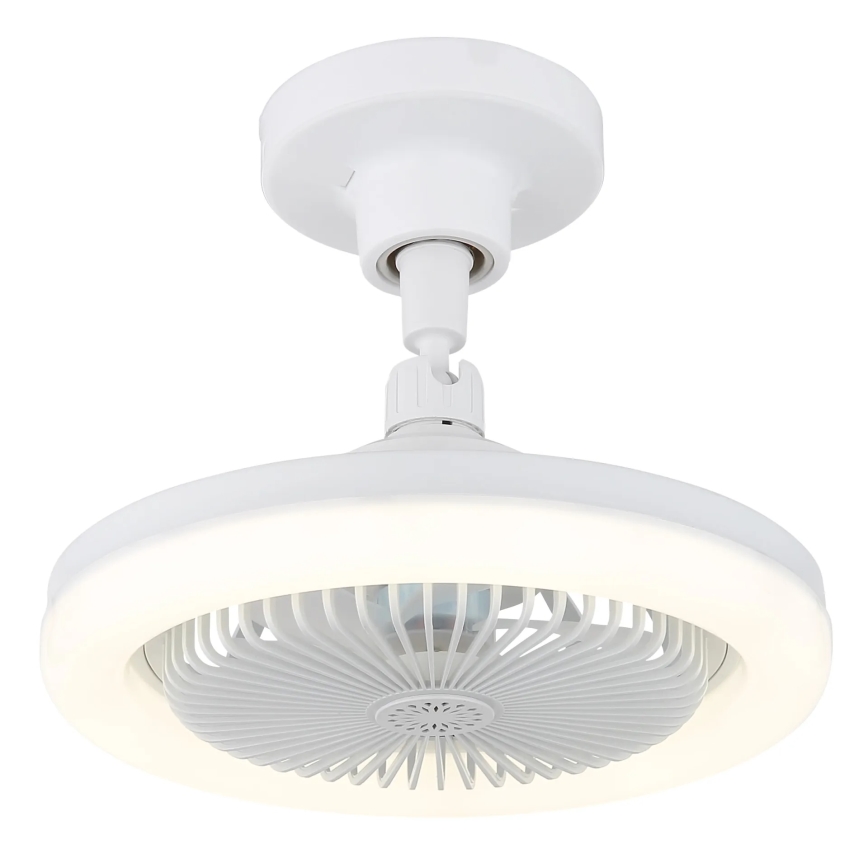 Globo - LED Stmívatelný stropní ventilátor LED/20W/230V 3000-6500K bílá + dálkové ovládání