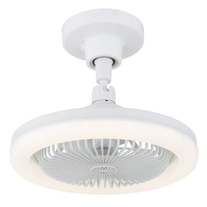 Globo - LED Stmívatelný stropní ventilátor LED/20W/230V 3000-6500K bílá + dálkové ovládání