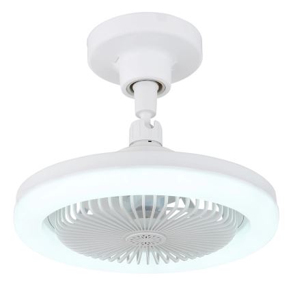 Globo - LED Stmívatelný stropní ventilátor LED/20W/230V 3000-6500K bílá + dálkové ovládání