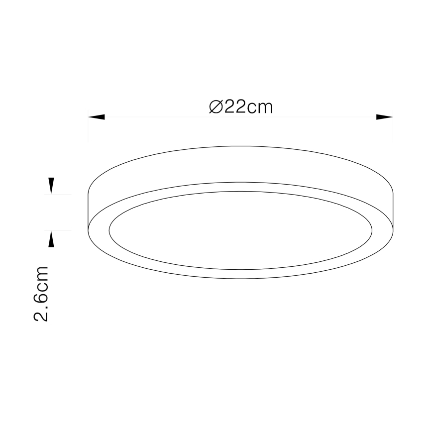 Globo - LED Stropní svítidlo LED/28W/230V
