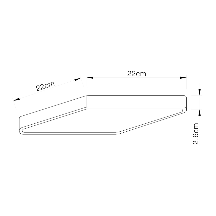Globo - LED Stropní svítidlo LED/28W/230V