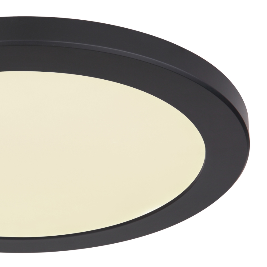 Globo - LED Stropní svítidlo LED/24W/230V 3000/4000/6500K černá