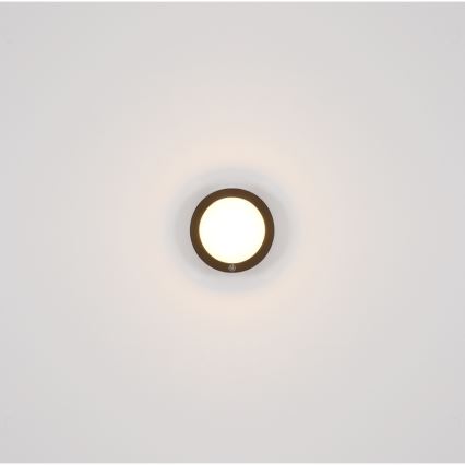 Globo - LED Nabíjecí dotykové nástěnné svítidlo LED/1,2W/3,7V pr. 15 cm 1800 mAh černá
