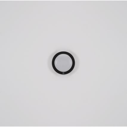 Globo - LED Nabíjecí dotykové nástěnné svítidlo LED/1,2W/3,7V pr. 15 cm 1800 mAh černá