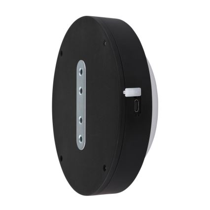 Globo - LED Nabíjecí dotykové nástěnné svítidlo LED/1,2W/3,7V pr. 15 cm 1800 mAh černá