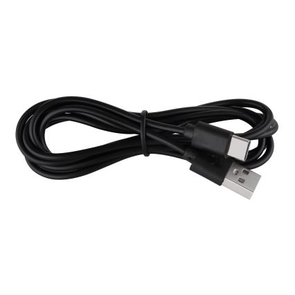 Globo - LED Nabíjecí dotykové nástěnné svítidlo LED/1,2W/3,7V pr. 15 cm 1800 mAh černá