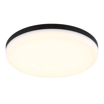 Globo - LED Stropní svítidlo LED/18W/230V 4000K pr. 30 cm černá