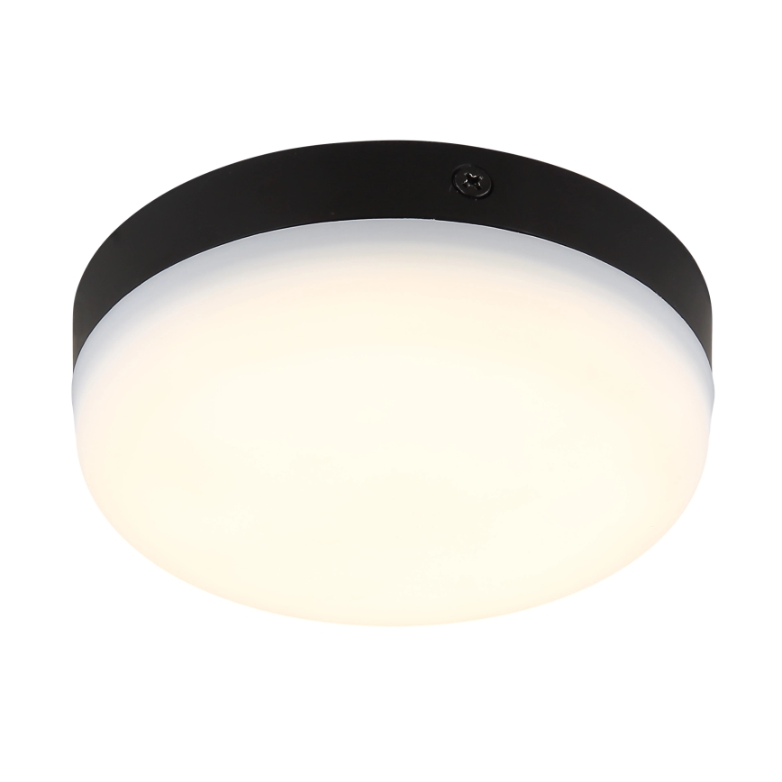 Globo - LED Stropní svítidlo LED/8W/230V 4000K pr. 12 cm černá