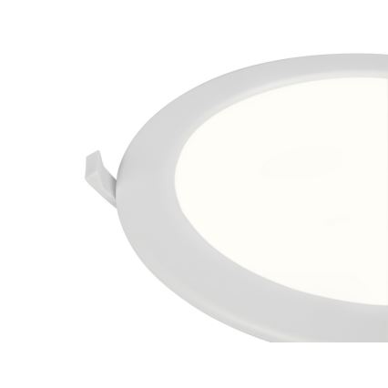 GLOBO 12392-18S - LED Koupelnové podhledové svítidlo se senzorem POLLY 1xLED/18W IP44
