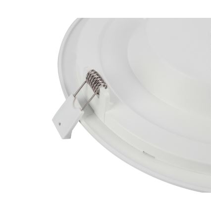 GLOBO 12392-18S - LED Koupelnové podhledové svítidlo se senzorem POLLY 1xLED/18W IP44