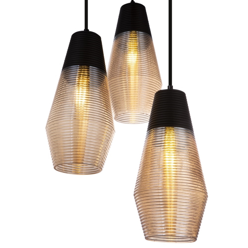Globo 15043-3 - Lustr na lanku WAYNE 3xE27/60W/230V