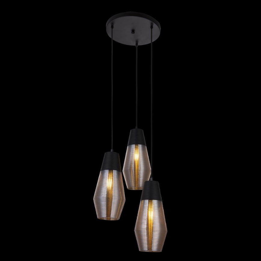 Globo 15043-3 - Lustr na lanku WAYNE 3xE27/60W/230V