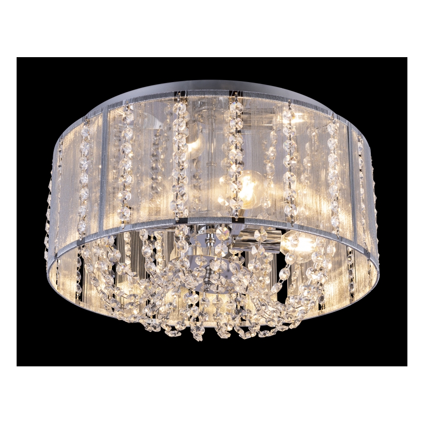 Globo - Křišťálové stropní svítidlo 4xE14/40W/230V