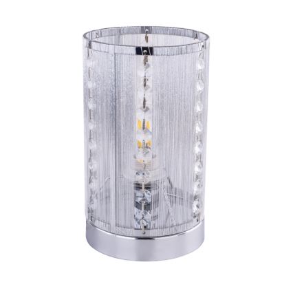Globo - Křišťálová stolní lampa 1xE14/40W/230V