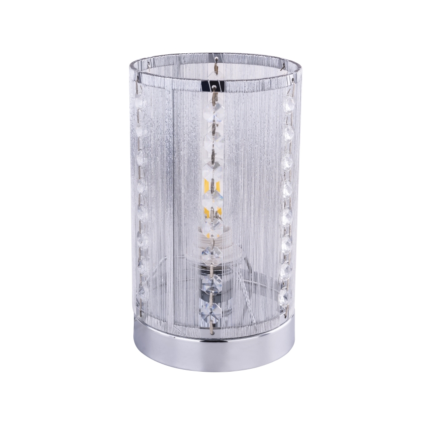 Globo - Křišťálová stolní lampa 1xE14/40W/230V