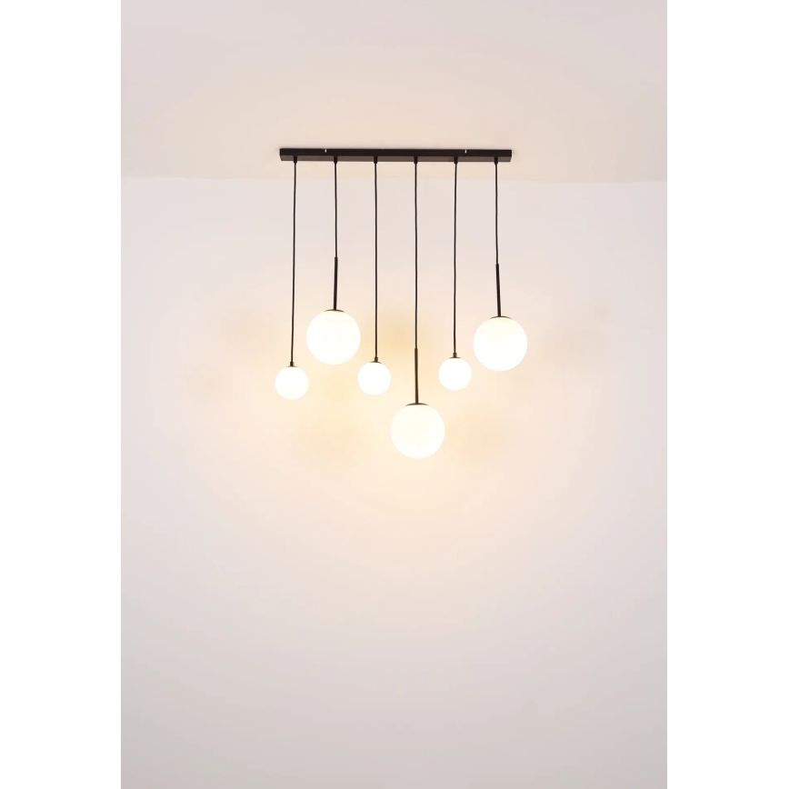 Globo - Lustr na lanku 3xE27/9W/230V + 3xG9/5W
