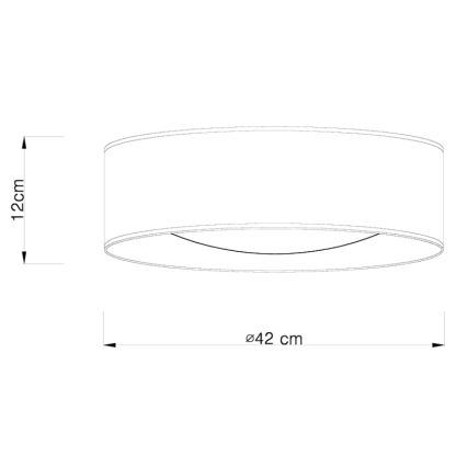 Globo - LED Stropní svítidlo LED/18W/230V